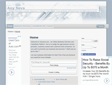 Tablet Screenshot of anyseva.com